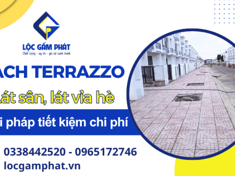 Gạch terrazzo TPHCM – Giải pháp tiết kiệm chi phí lát sân, lát vỉa hè đô thị TPHCM