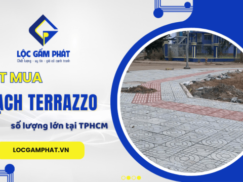 Đặt mua gạch Terrazzo tại TPHCM số lượng lớn với giá rẻ tại Lộc Gấm Phát