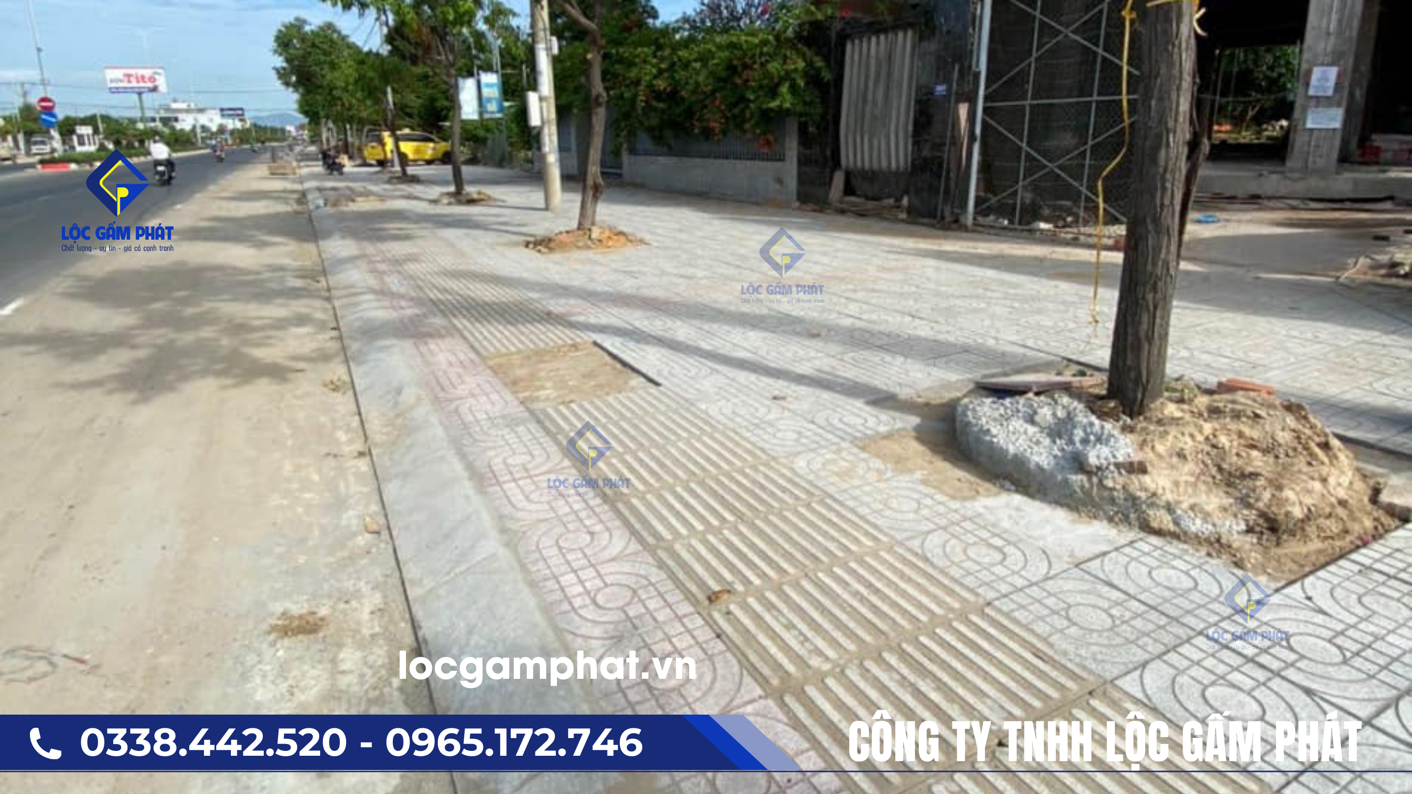 gạch terrazzo mắt nai