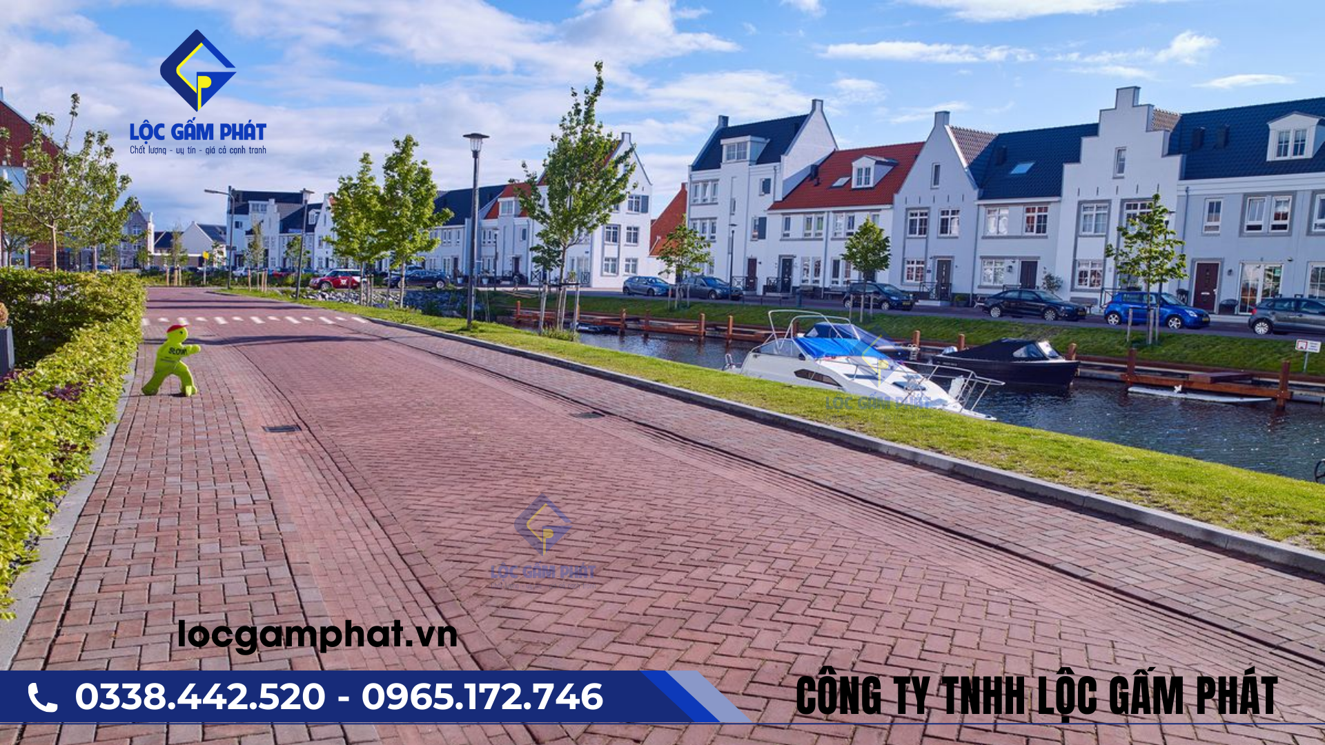 gạch bê tông tự chèn