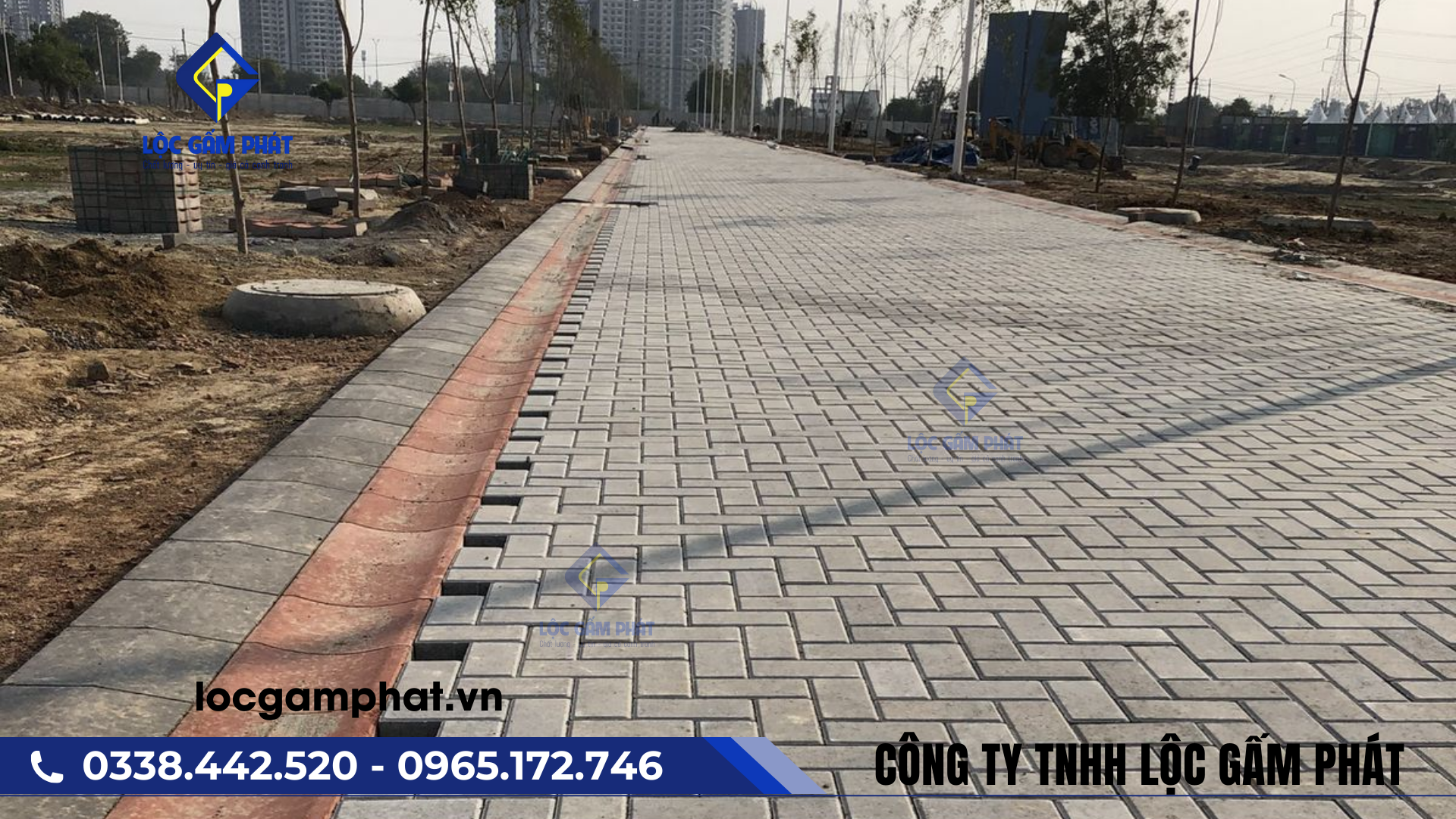 gạch bê tông tự chèn