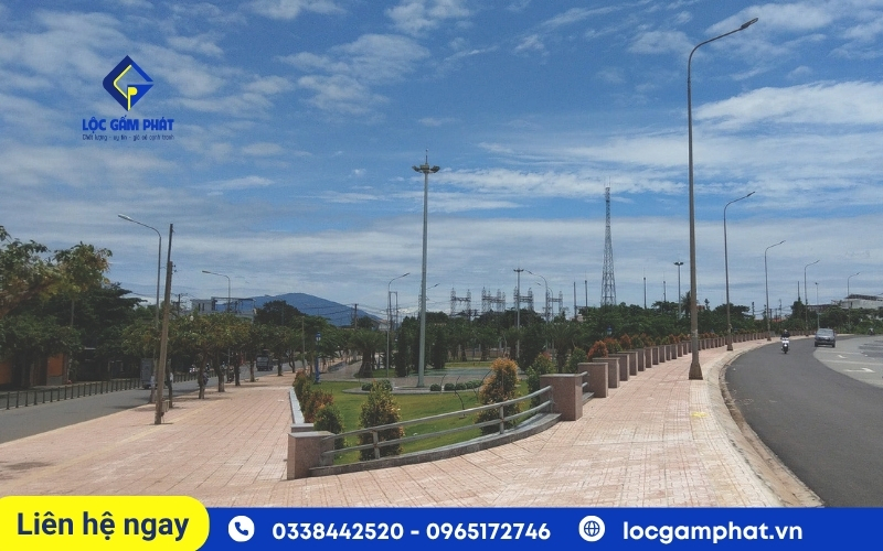gạch vỉa hè terrazzo tại Lâm Đồng