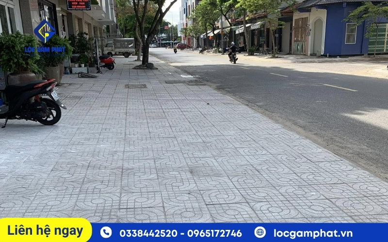 Nhu cầu sử dụng gạch terrazzo lát vỉa hè ngày càng cao