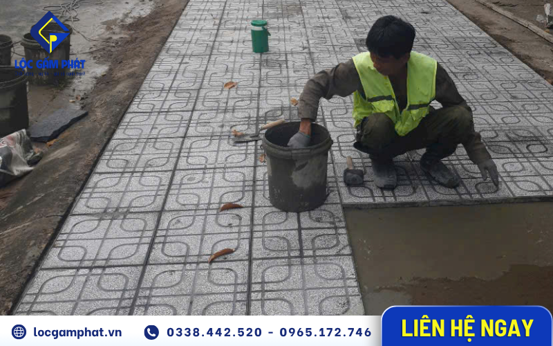 Có nên dùng gạch Terrazzo lát sân nhà không? Lộc Gấm Phát chia sẻ góc nhìn kỹ thuật