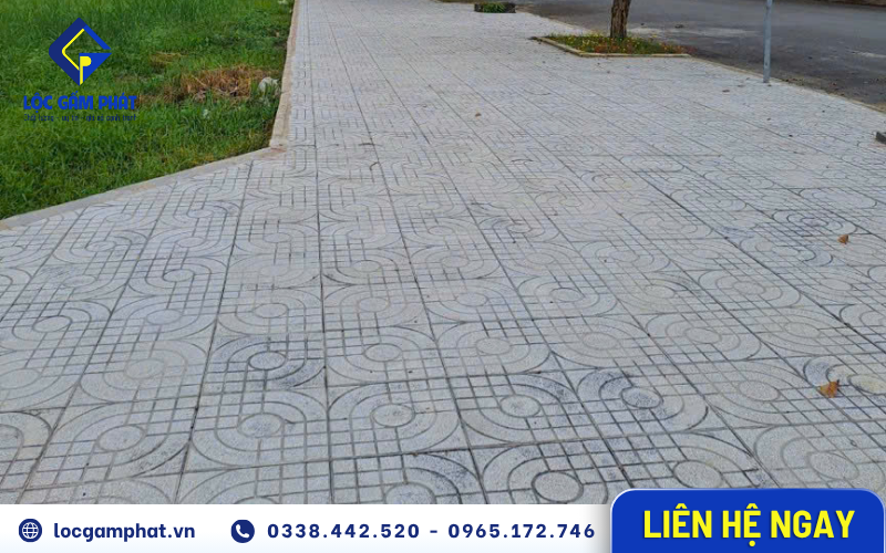 Có nên dùng gạch Terrazzo lát cho sân nhà?