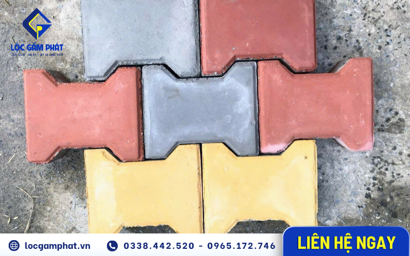 Gạch block lát vỉa hè - Lộc Gấm Phát
