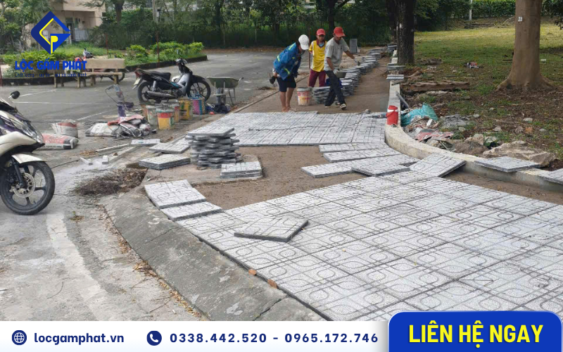 Lộc Gấm Phát đơn vị chuyên cung cấp gạch terrazzo uy tín