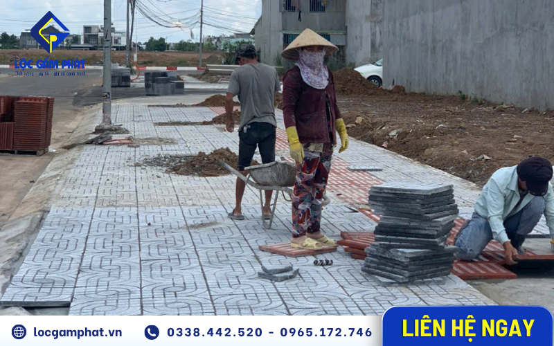 1m² gạch terrazzo cần bao nhiêu viên - công thức tính đúng từ Lộc Gấm Phát