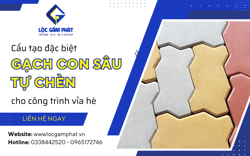 gạch con sâu tự chèn