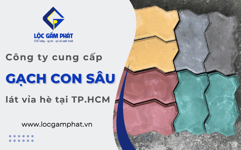 gạch con sâu lát vỉa hè tại tphcm