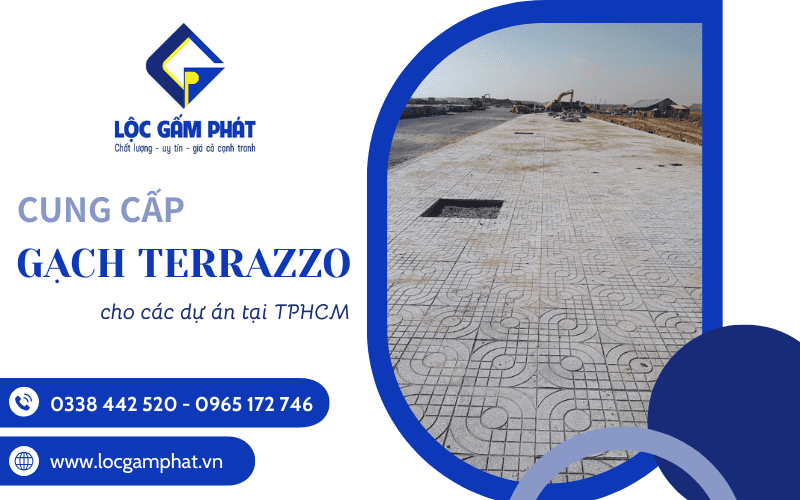 Cung cấp gạch terrazzo tại TPHCM