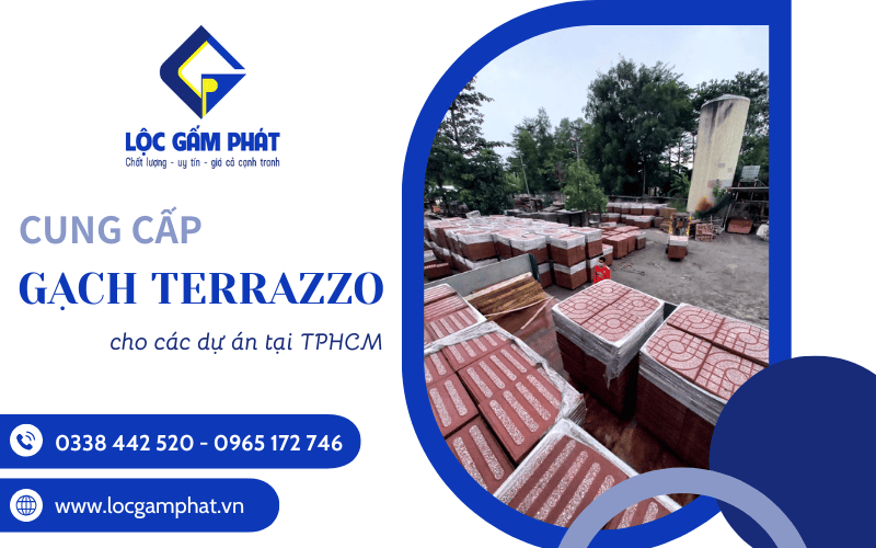 Cung cấp gạch terrazzo tại TPHCM