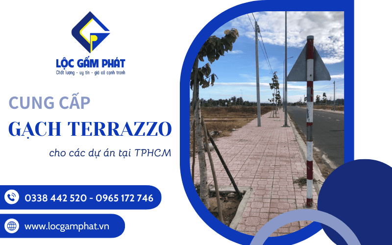Cung cấp gạch terrazzo tại TPHCM
