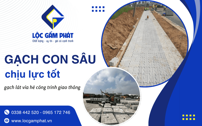 gạch con sâu chịu lực