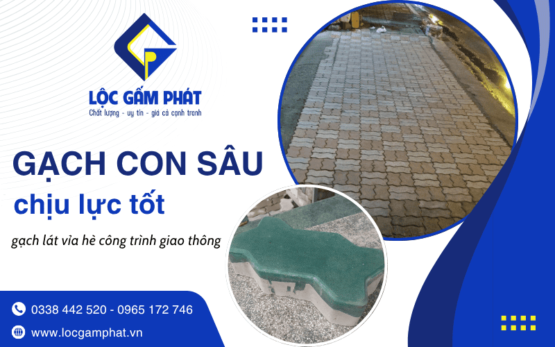 gạch con sâu chịu lực