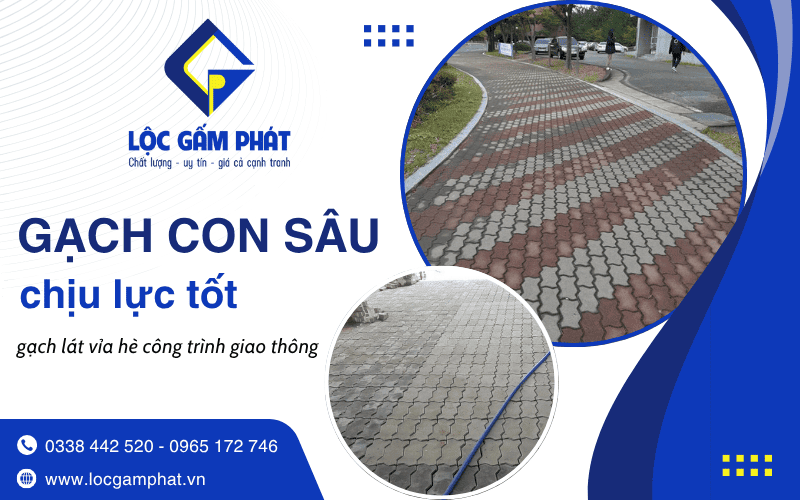 gạch con sâu chịu lực
