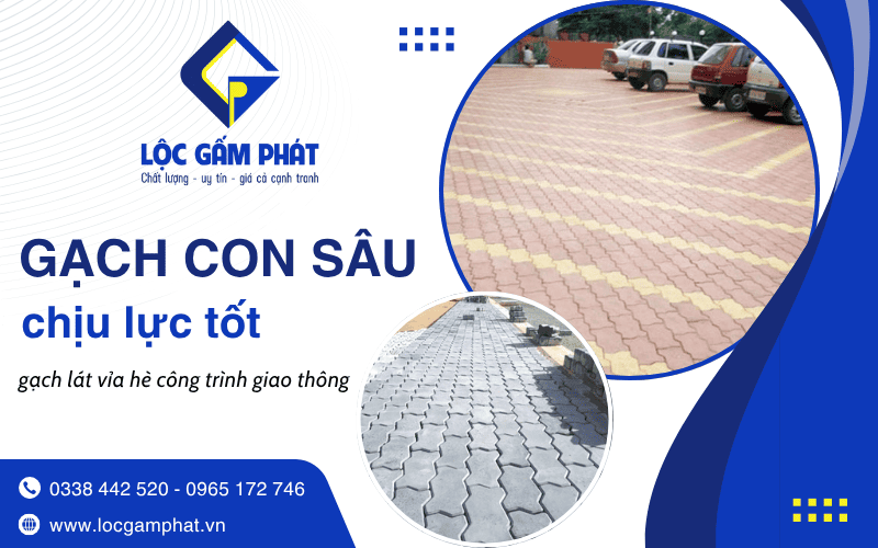 gạch con sâu chịu lực