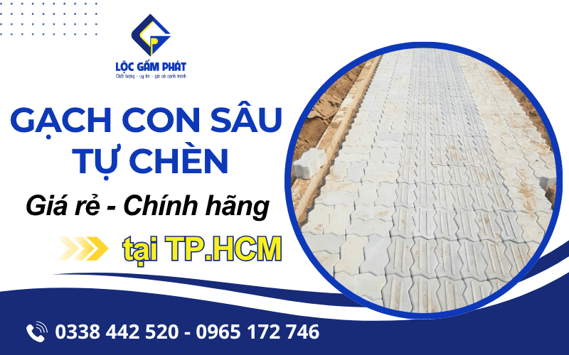 gạch con sâu tự chèn