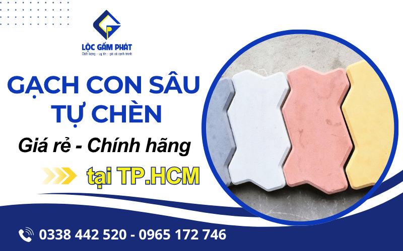 gạch con sâu tự chèn
