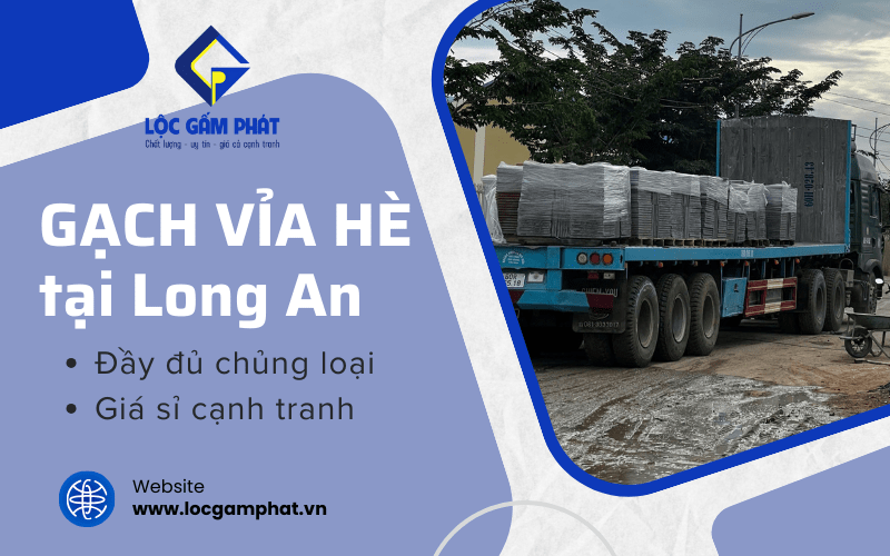 gạch vỉa hè long an