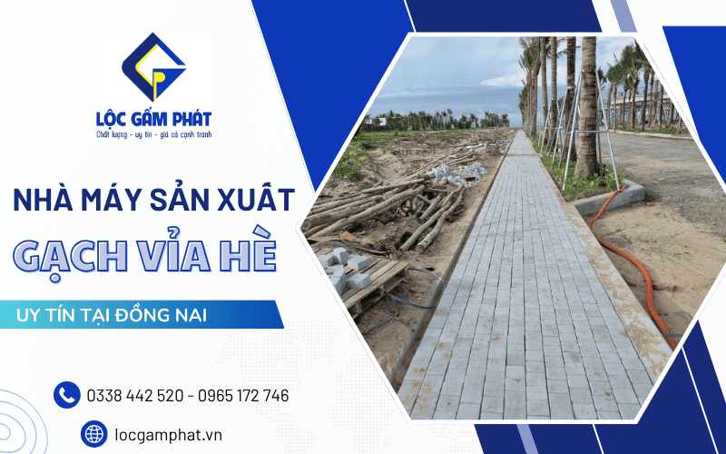 gạch vỉa hè Đồng Nai