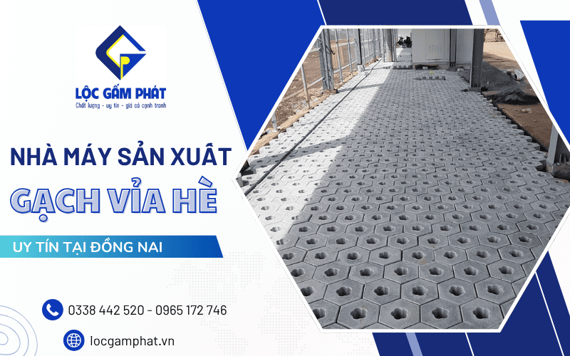 gạch vỉa hè Đồng Nai