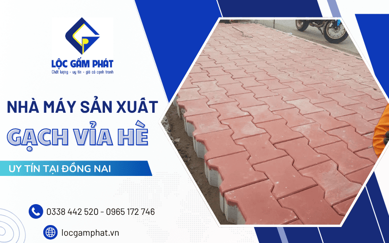 gạch vỉa hè Đồng Nai