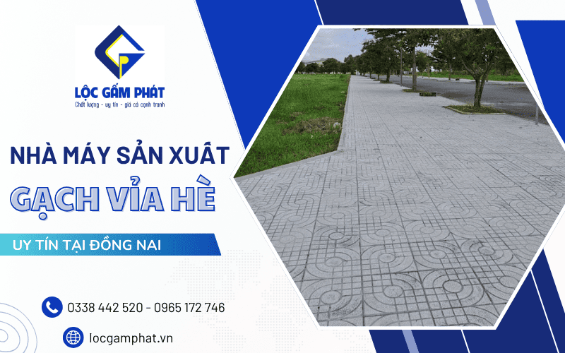 gạch vỉa hè Đồng Nai