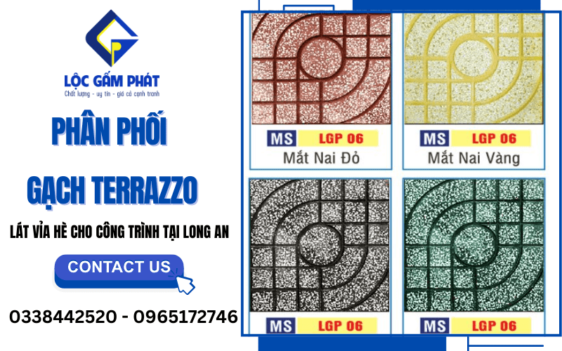 Phân phối gạch Terrazzo