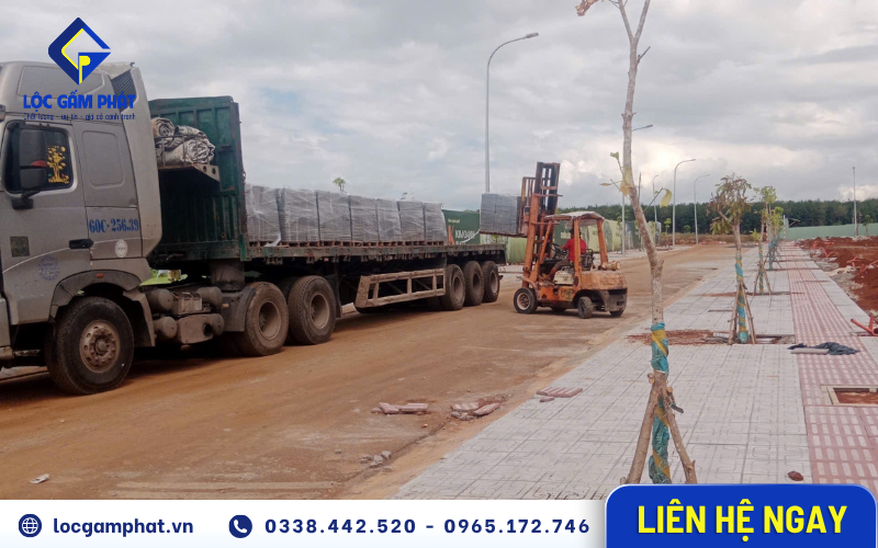 Kỹ thuật làm nền móng quyết định trực tiếp đến tuổi thọ gạch lát ngoài trờ