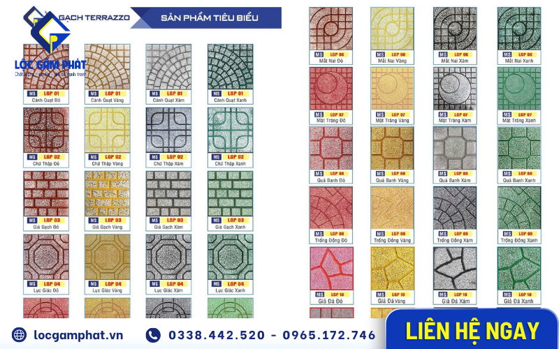 Xu hướng gạch lát vỉa hè hiện nay